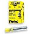 Bly 0,9 Pentel HB -B- 2B- H 